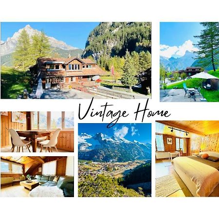 Cozy Apartment In Vintage House In Kandersteg Exterior photo